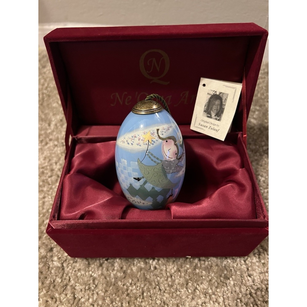 Ne'Qwa Art Christmas Ornament By Susan zulauf 356 5.5" "next Step" New In‎ box